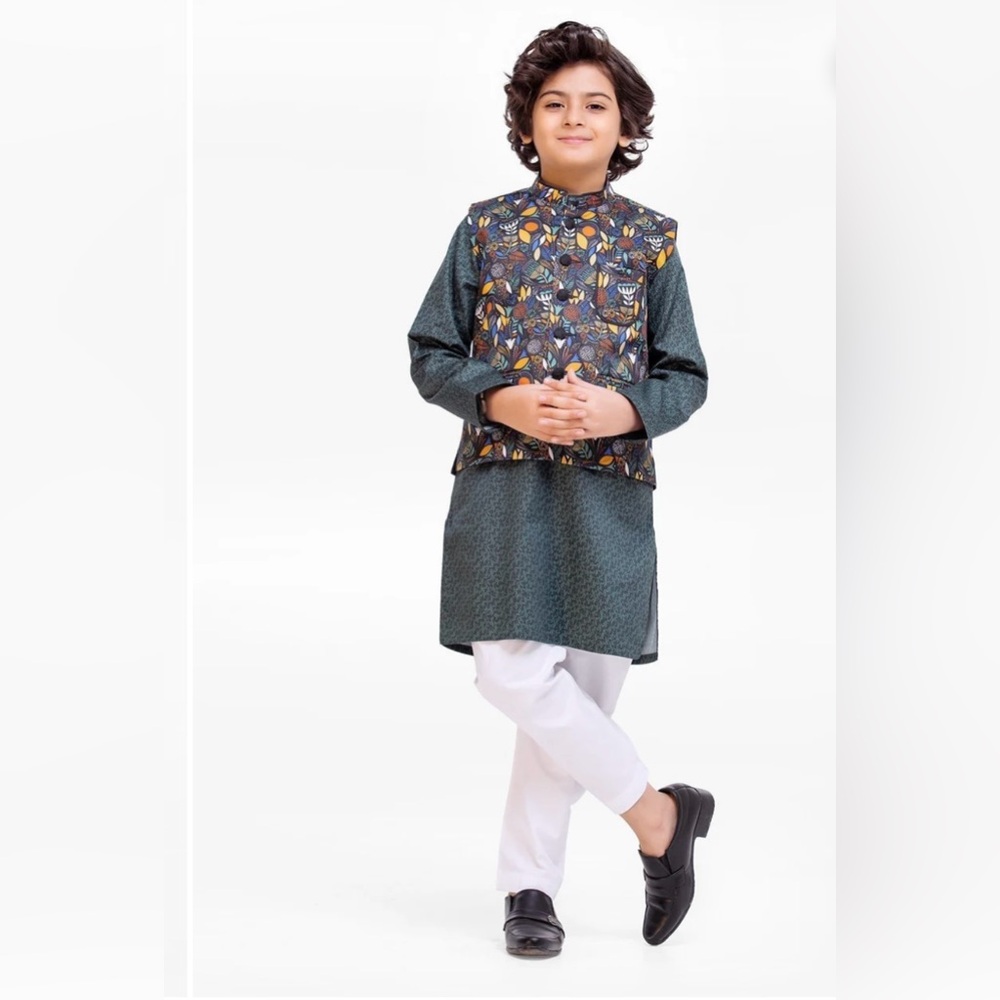 5 years Boy's Multi Waist Coat Suit